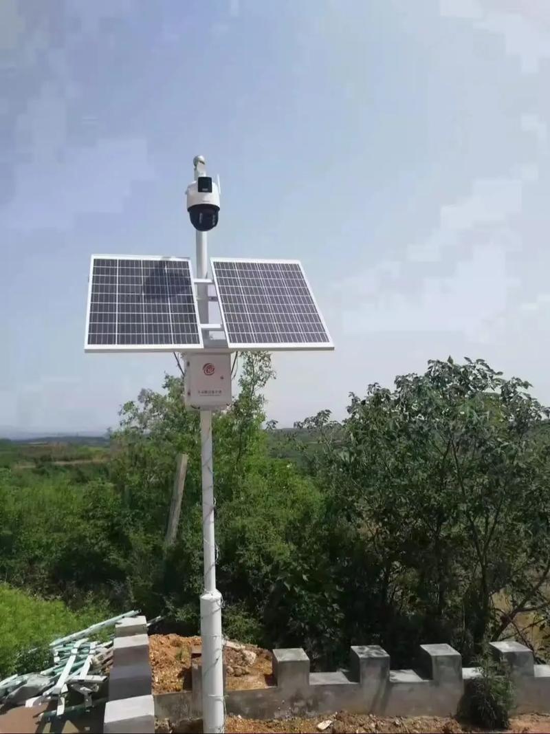 太阳能4g监控器,又安装好了,须要的联系我